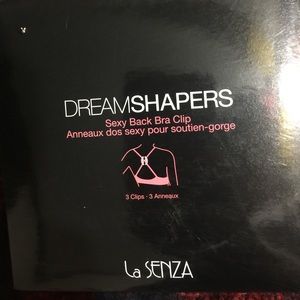 La senza shapers, silicone, body tape, bra clip